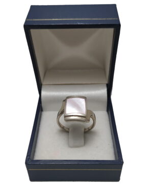 Anillo Pink Nácar - Plata 925
