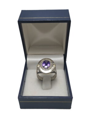 Anillo Violet - Plata y Oro
