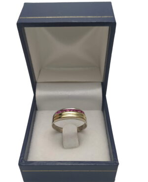 Medio Sin Fin Gold Passion - Plata y Oro