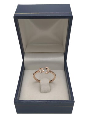 Anillo Golden Sky - Plata Rosé