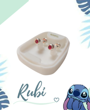 Abridores Rubí - Plata 925