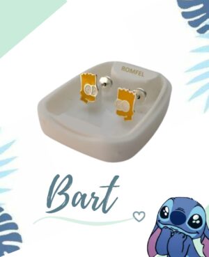 Abridores Simpson Bart - Plata 925